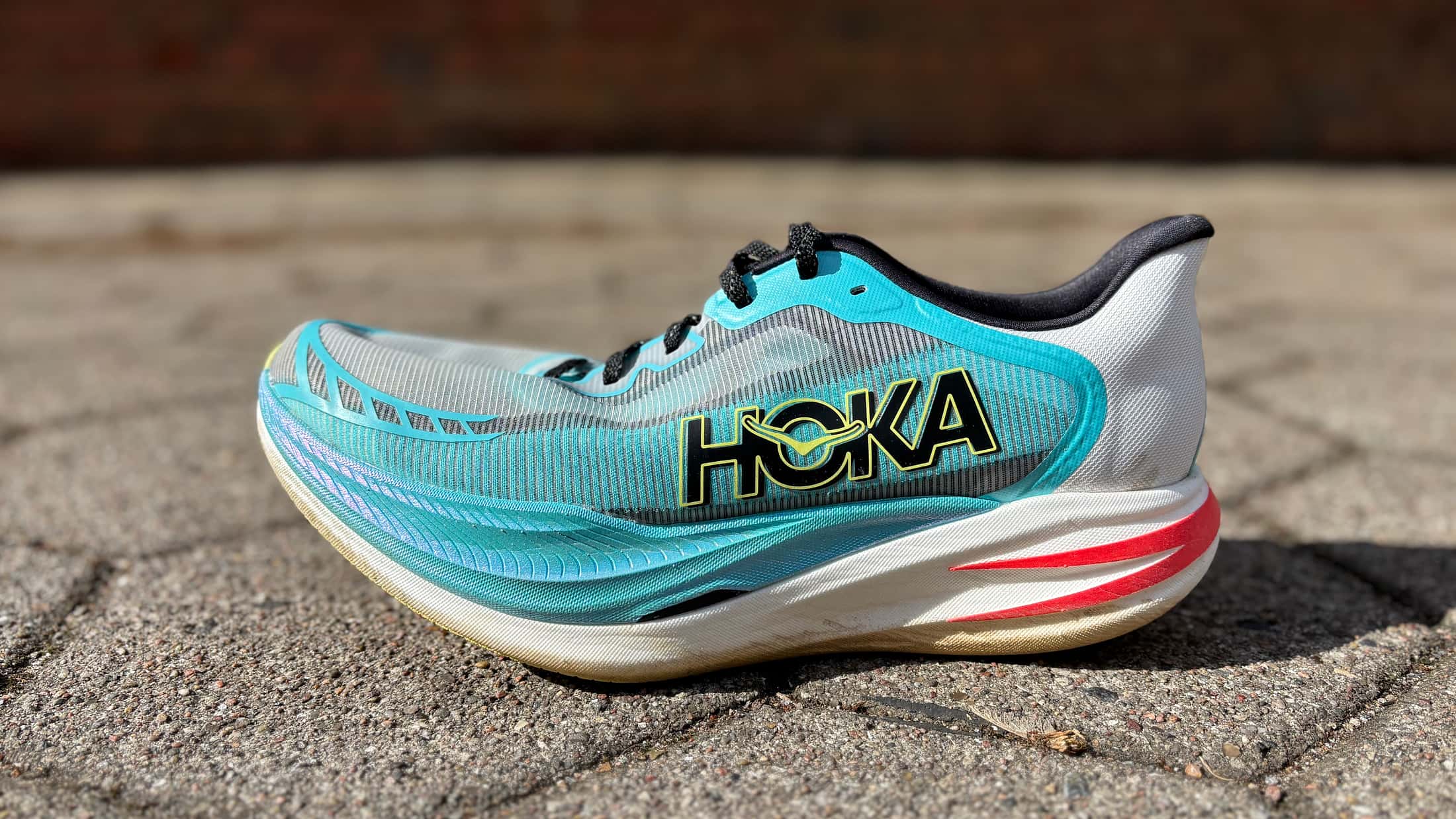 測試中的Hoka Ciele X1 2.0