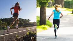 Lauftechnik: richtig bergauf und bergab laufen