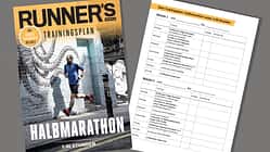 Trainingsplan Halbmarathon unter 1:15 Stunden