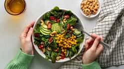Gesunde, vegane Mahlzeit