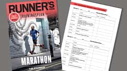 Lauf-Trainingsplan Marathon unter 3:50 Stunden