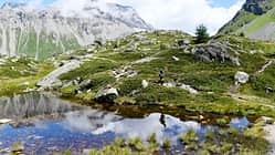 Trails beim Swiss Alpine Irontrail bieten anspruchsvolle Wege und eine wunderschöne Kulisse.