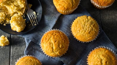 Muffins frisch aus dem Ofen