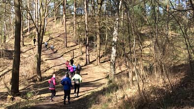 Vorbereitungslauf Marathon Hamburg in der Fischbeker Heide