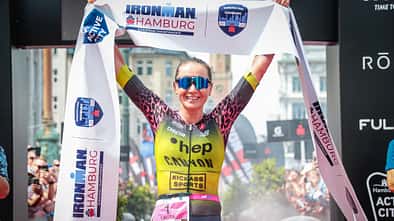 Laura Philipp beim Ironman Hamburg 2022