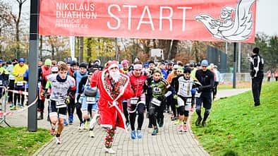 Nikolaus-Duathlon Frankfurt 2022