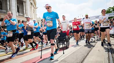 Lukas Müller beim Wings for Life World Run 2023