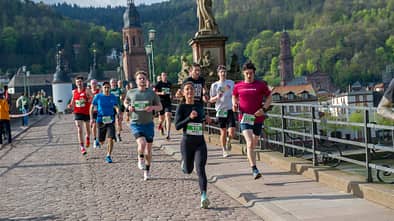 Läufer beim Heidelberg-Halbmarathon 2023