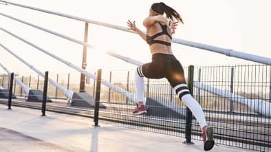 Sprinttraining sollte im Trainingsplan nicht fehlen