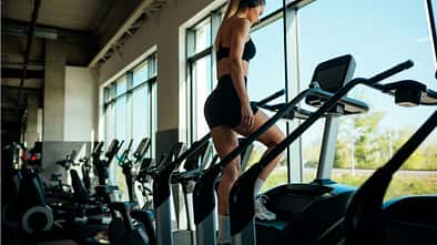 Training auf dem Stairmaster
