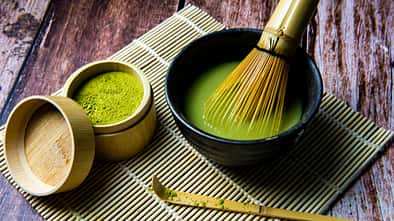 Matcha-Pulver