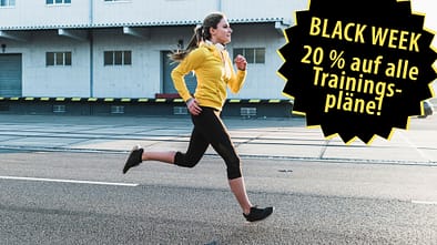 BLACK WEEK – 20 % auf alle Trainingspläne