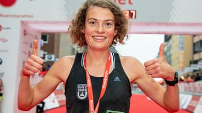 Alina Reh beim Köln-Marathon 2018