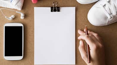 Trainingsplan liegt bereit