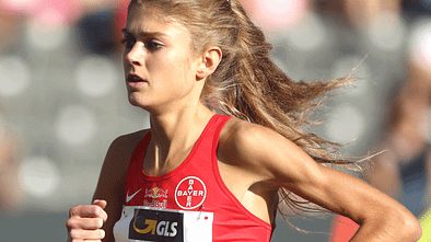 Konstanze Klosterhalfen bei den Deutschen Meisterschaften in Berlin