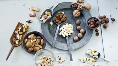 Nüsse als idealer Snack