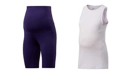 Reebok Maternitiy Shorts und Tanktop