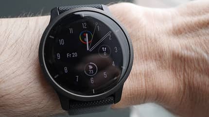 Garmin Venu 2 Laufuhr Fitnesstracker Smartwatch AMOLED-Display Musikhören beim Laufen Germin Venu 2