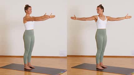 Pilates für Läufer: Rumpfdrehung Pilates für Läufer: Rumpfdrehung