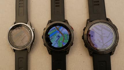 Kartendarstellung der Garmin Fenix 7S, Epix und 7X Kartendarstellung der Garmin Fenix 7S, Epix und 7X