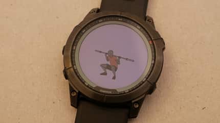Garmin Fenix 7X Animierte Work-outs Garmin Fenix 7X Animierte Work-outs
