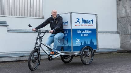 Porträt "Bunert – Der Kölner Laufladen" Porträt "Bunert – Der Kölner Laufladen"