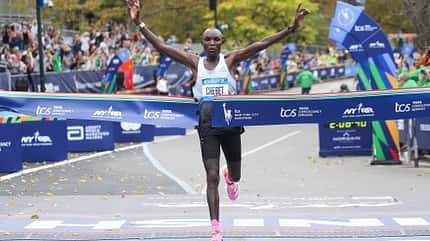 #victahsailer,#nyrr,#running,#trackandfield,#worldathletics,#tcsnycmarathon Chebet Evans
