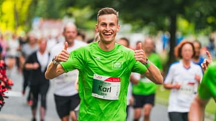 Karl Bebendorf bei der Team Challenge Dresden 2024 Karl Bebendorf bei der Team Challenge Dresden 2024