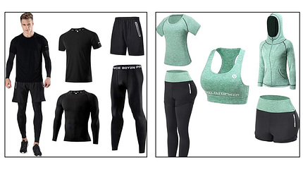 Sportliche Bekleidung für Sie und Ihn. Sportliche Bekleidung für Sie und Ihn.