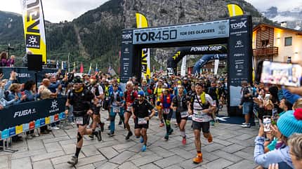 Start zum Tor des Glaciers Courmaneur - TOR450.