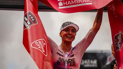 Laura Philipp beim Ironman Hamburg 2025 Laura Philipp beim Ironman Hamburg 2025