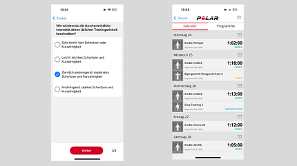 Polar Fitnessprogramm Polar Fitnessprogramm