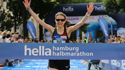 Hella Halbmarathon Hamburg,Lisa Huwatschek,Hannover 96 Hamburg-Halbmarathon 2025