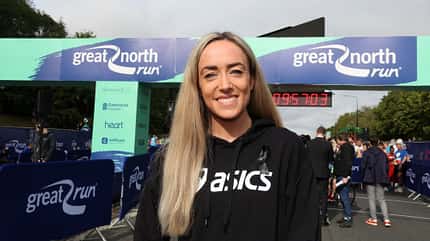 Eilish McColgan beim Great North Run