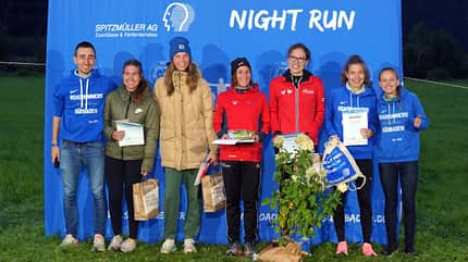 Night Run Gengenbach, Roadrunners Südbaden, Jonas Müller, Patrick Brucker, Natalie Wangler, Meike Freudenreich Night Run Gengenbach