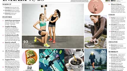 DIe Themen der RUNNER’S WORLD November-Ausgabe 11/25 DIe Themen der RUNNER’S WORLD November-Ausgabe 11/25