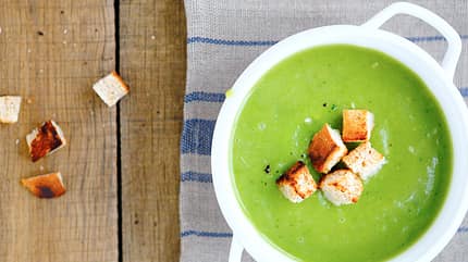 Vegane Brokkoli-Kokos-Suppe