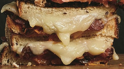Steak, fleisch, Rezept, Sandwich, Toast Steak Sandwich Rezeptbild