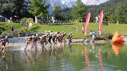 Aquarun Kuchl 2018 Schwimmen