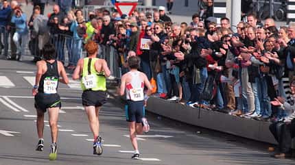 Rotterdam-Marathon Zuschauer 2015