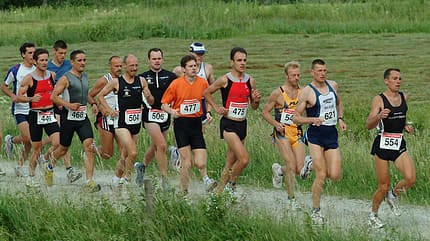 Sonnwendlauf um den Grüntensee Oy-Mittelberg: Auf der Strecke