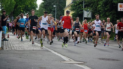 Vier Strecken von 2,5 km bis 20 km stehen beim Adelsberglauf auf dem Programm. Vier Strecken von 2,5 km bis 20 km stehen beim Adelsberglauf auf dem Programm.