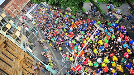 Dämmer-Marathon 2018 Läuferfeld