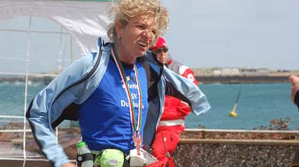 Helgoland-Marathon Siegerin 2012 Antje Möller Helgoland-Marathon Siegerin 2012 Antje Möller