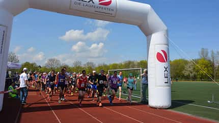 Start zum Mainzer Polderlauf Start zum Mainzer Polderlauf