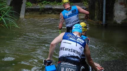 SwimRun Urban Challenge Ingolstadt 2018 Swim