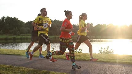 Der Ihlower Fuchsienlauf führt rund um das Ihler Meer.