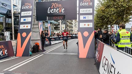 20km de Genève 2017 Ziel