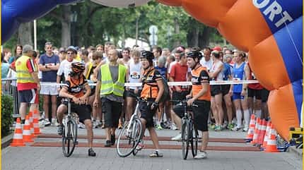 Basler Bruggelauf Start