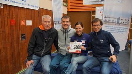 Sabrina Mockenhaupt und Arne Gabius zu Gast beim Bottwartal-Marathon Sabrina Mockenhaupt und Arne Gabius zu Gast beim Bottwartal-Marathon
